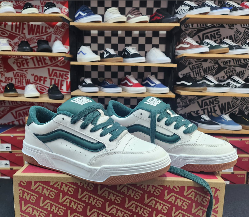 Vans Hylane Branco/Verde