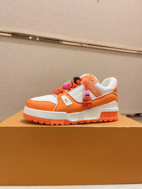 LV *Trainer Maxi - Orange White