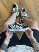 Vans Old Skool Primary Checkerboard Black White